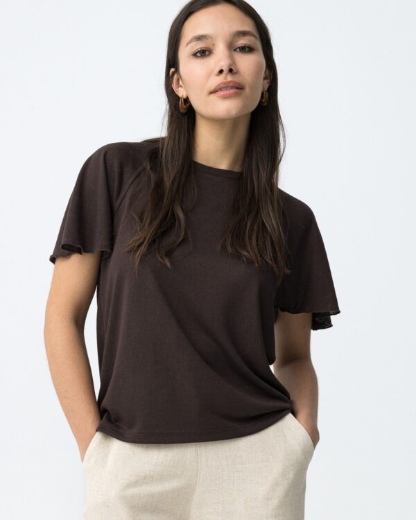 Camiseta Chocolate CAMILA (Tiffosi)