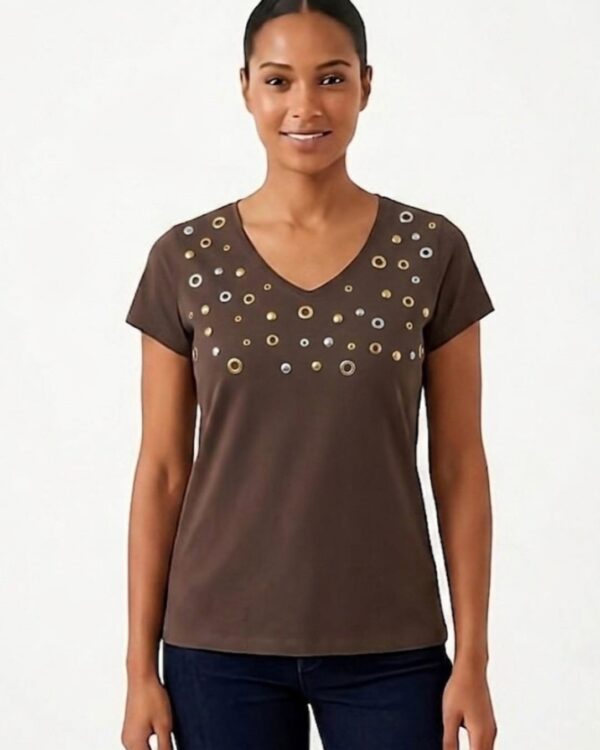 Camiseta Marrón AKIRA (Cottonissimo)