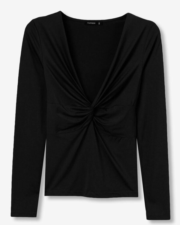 Camiseta Negra CHRISSY (Tiffosi)