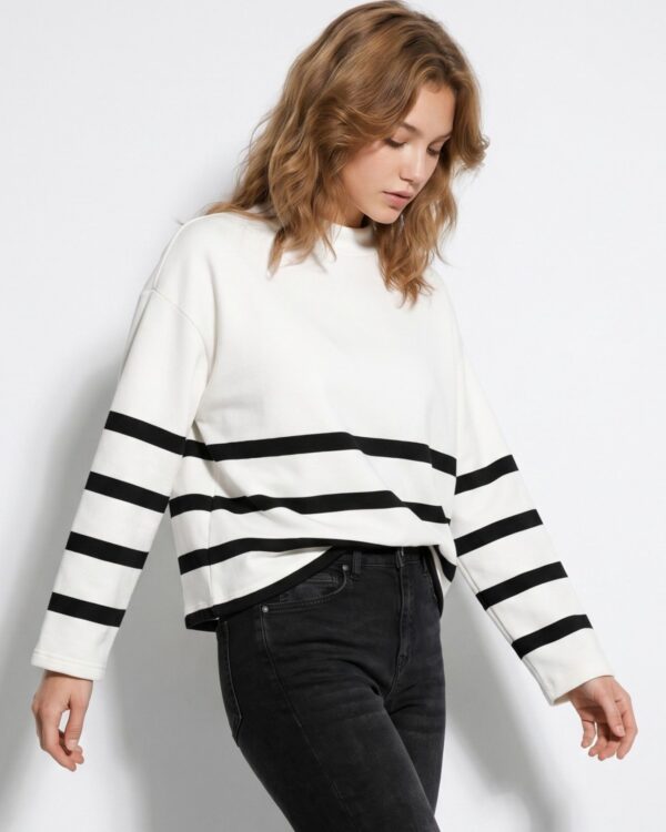 Sudadera Blanca HILLARY (Tiffosi)