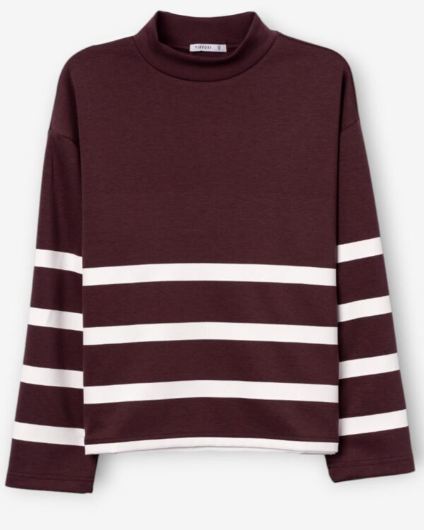 Sudadera Burdeos HILLARY (Tiffosi)
