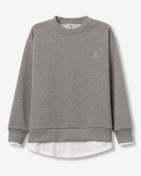 Sudadera Gris BRIANA (Tiffosi)