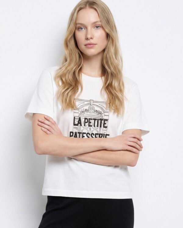 Camiseta Blanca BONNIE (Tiffosi)