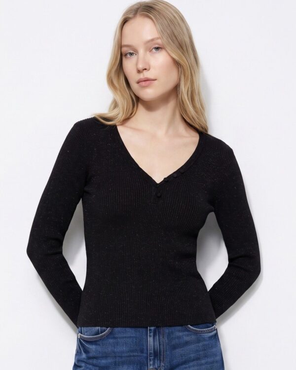 Camiseta Negra ADINA (Tiffosi)