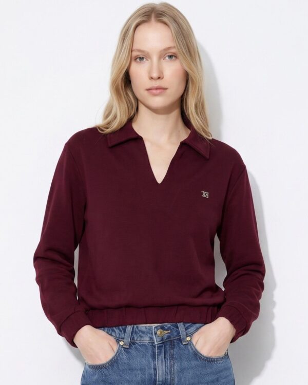Sudadera Borgoña VALENTINA (Tiffosi)