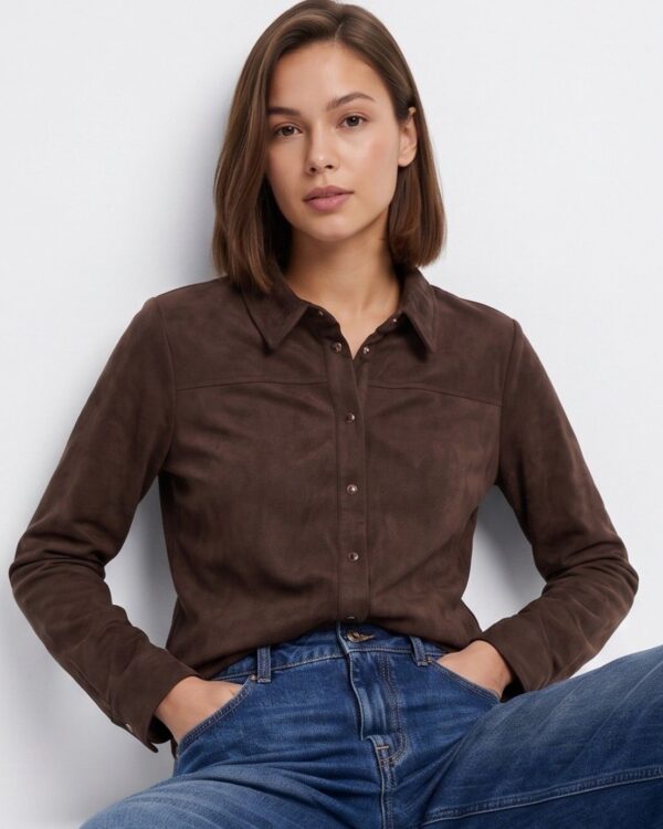 Camisa Marrón BERTA (Tiffosi)