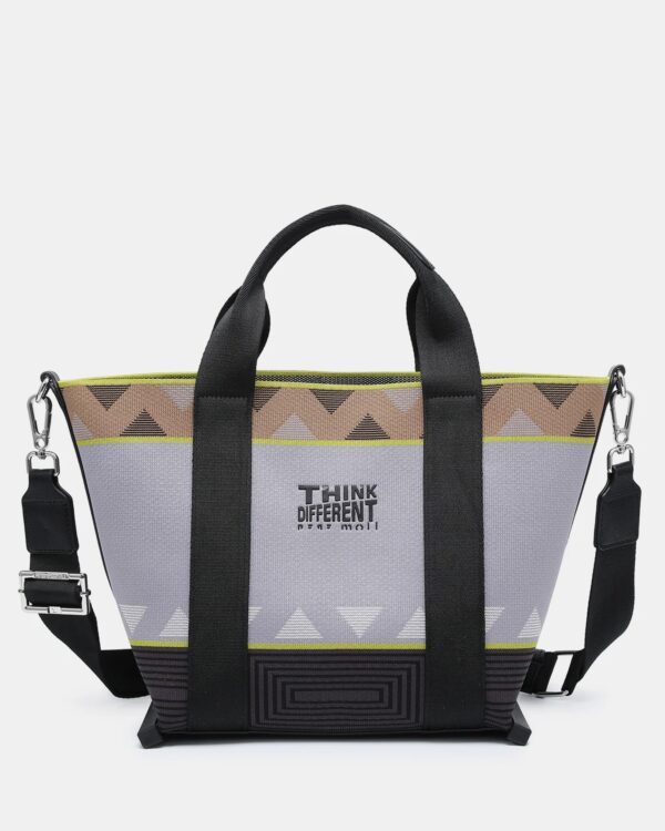 Bolso Mano Gris BRISEIDA (Pepe Moll)