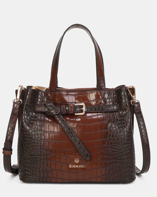 Bolso Mano Cuero BALI (Binnari)